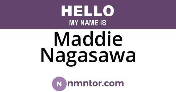 Maddie Nagasawa