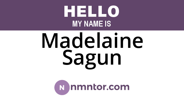 Madelaine Sagun