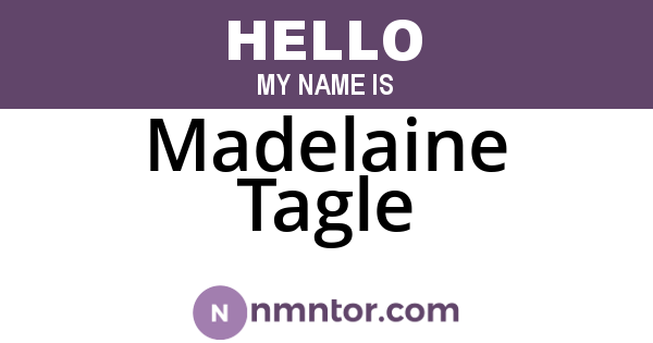 Madelaine Tagle