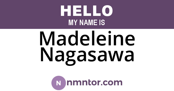 Madeleine Nagasawa