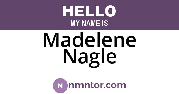 Madelene Nagle