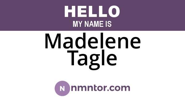 Madelene Tagle