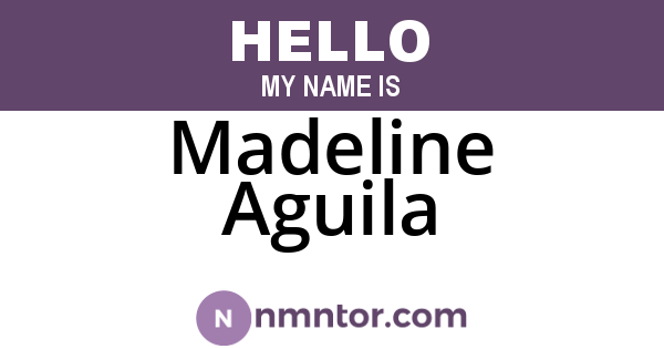 Madeline Aguila