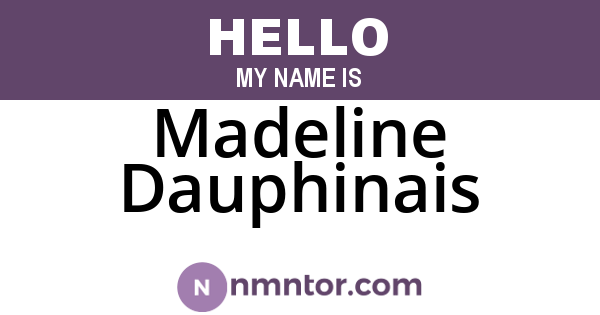 Madeline Dauphinais