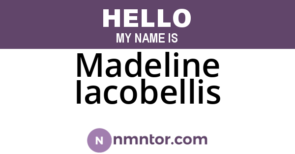 Madeline Iacobellis