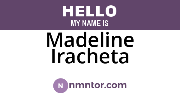 Madeline Iracheta