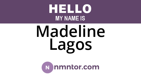 Madeline Lagos