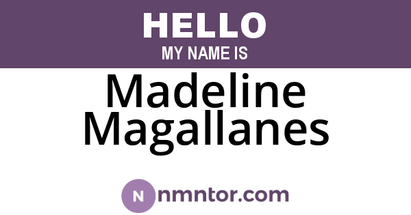 Madeline Magallanes