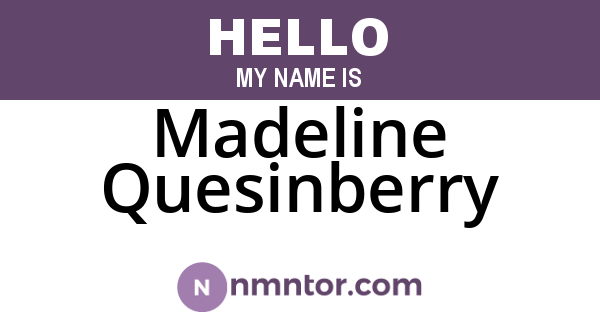 Madeline Quesinberry