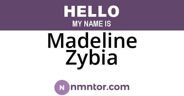 Madeline Zybia