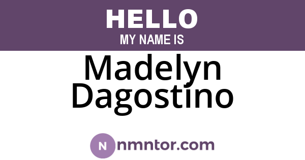 Madelyn Dagostino