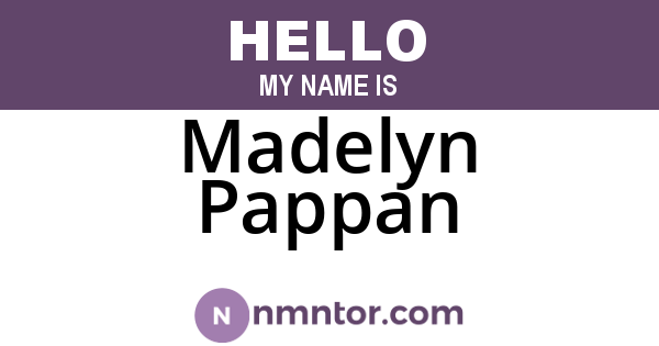 Madelyn Pappan