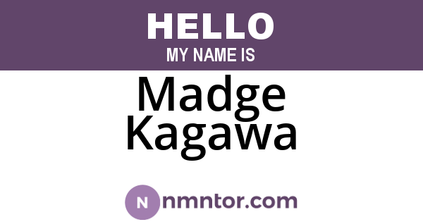 Madge Kagawa