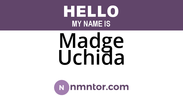 Madge Uchida