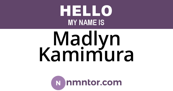 Madlyn Kamimura