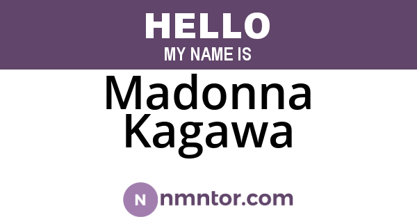 Madonna Kagawa