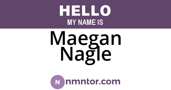 Maegan Nagle