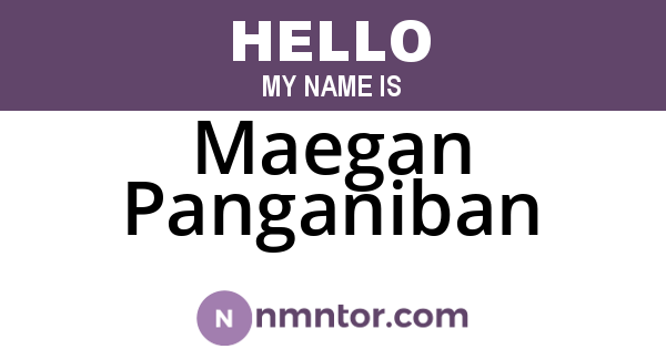 Maegan Panganiban