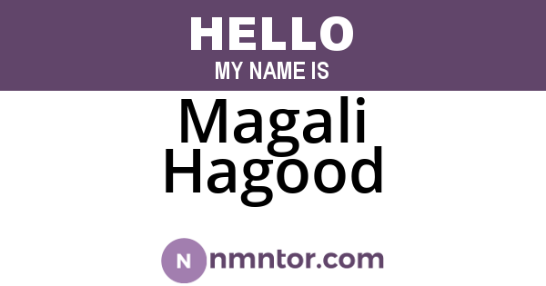 Magali Hagood