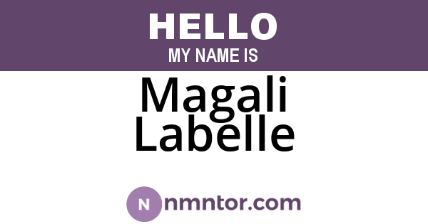 Magali Labelle