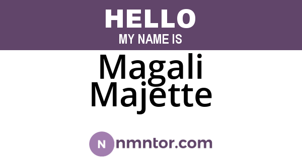 Magali Majette