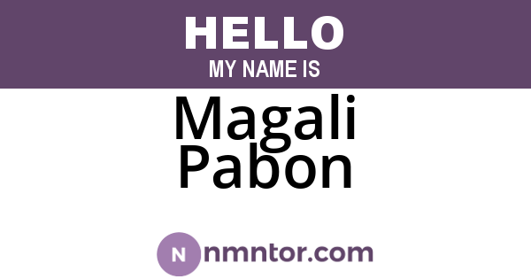 Magali Pabon