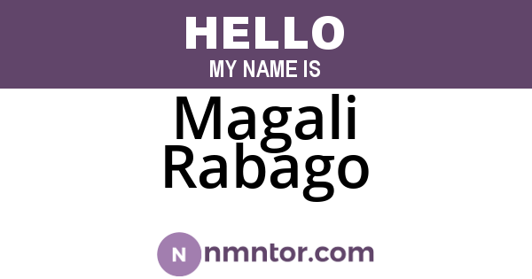 Magali Rabago