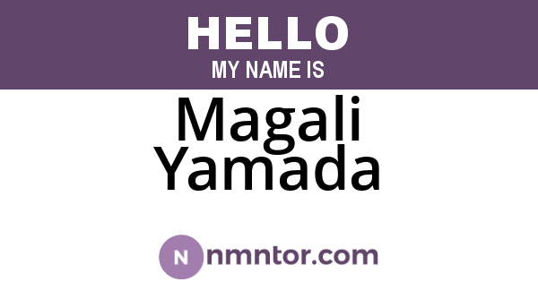 Magali Yamada