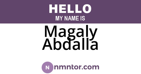 Magaly Abdalla