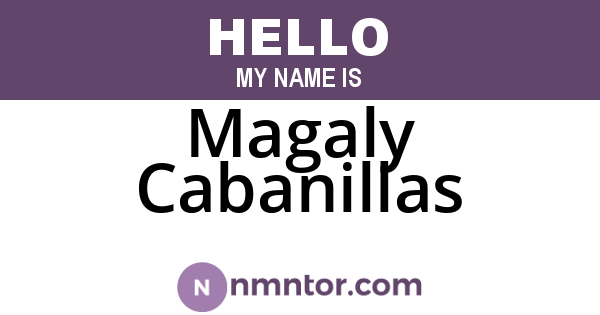 Magaly Cabanillas