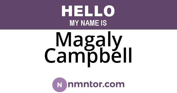 Magaly Campbell