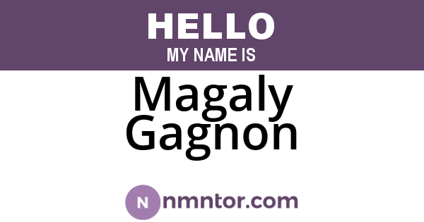 Magaly Gagnon