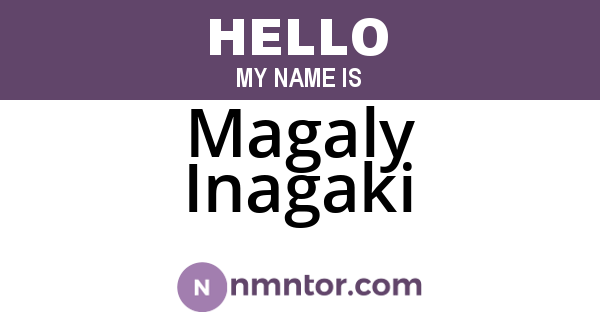 Magaly Inagaki