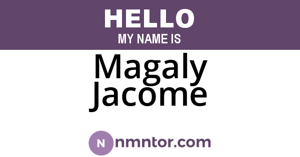 Magaly Jacome