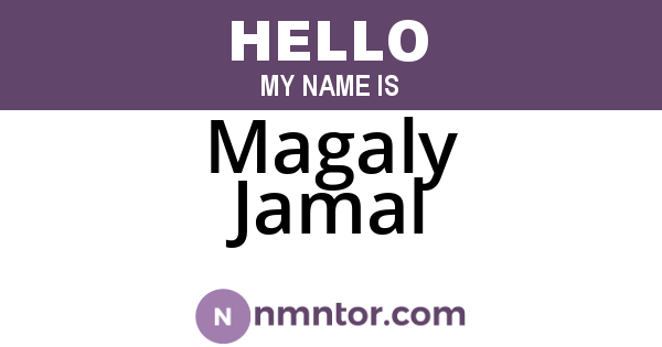 Magaly Jamal