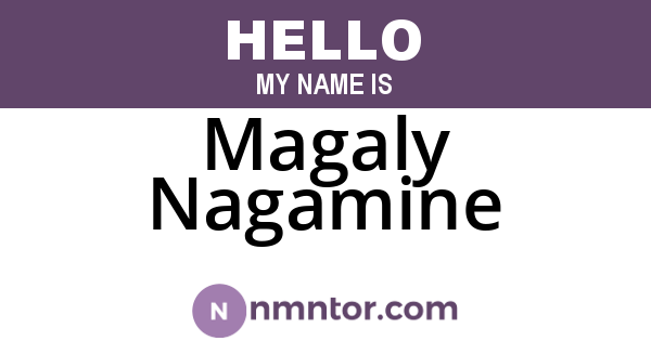 Magaly Nagamine