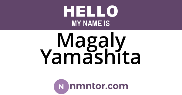 Magaly Yamashita