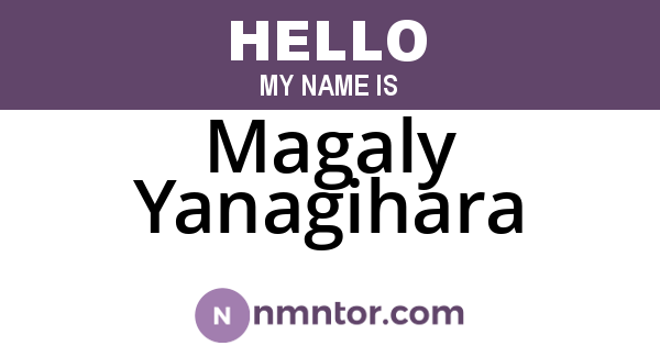 Magaly Yanagihara