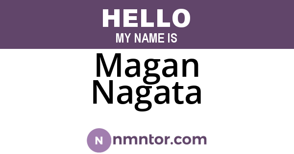 Magan Nagata
