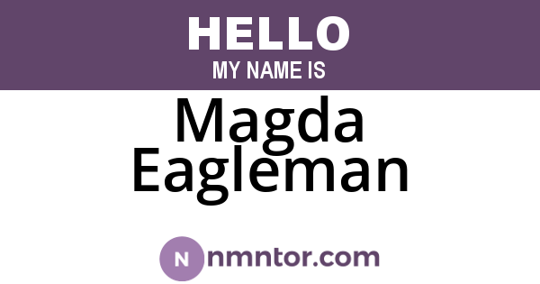 Magda Eagleman