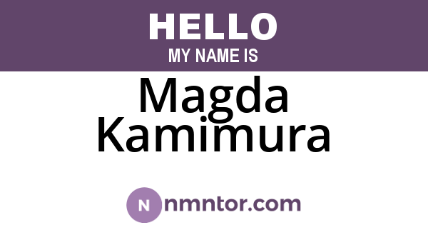 Magda Kamimura