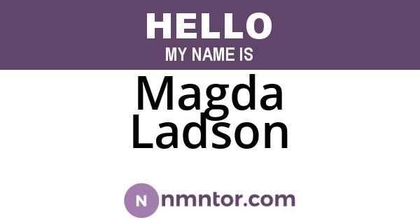 Magda Ladson