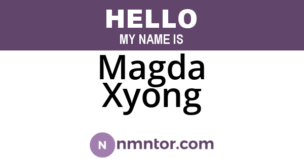 Magda Xyong