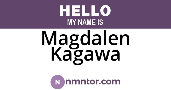 Magdalen Kagawa