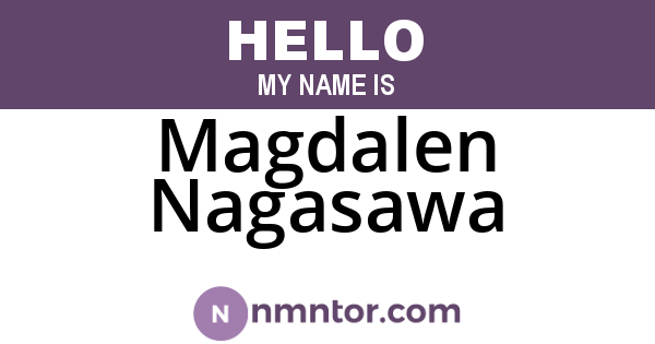 Magdalen Nagasawa