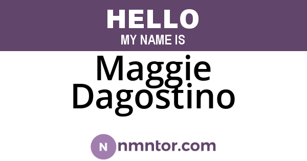 Maggie Dagostino