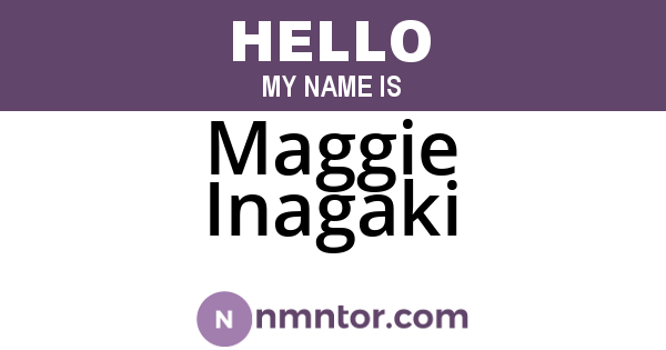 Maggie Inagaki