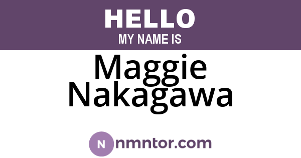 Maggie Nakagawa