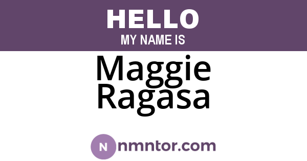 Maggie Ragasa