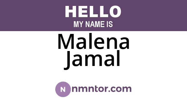 Malena Jamal